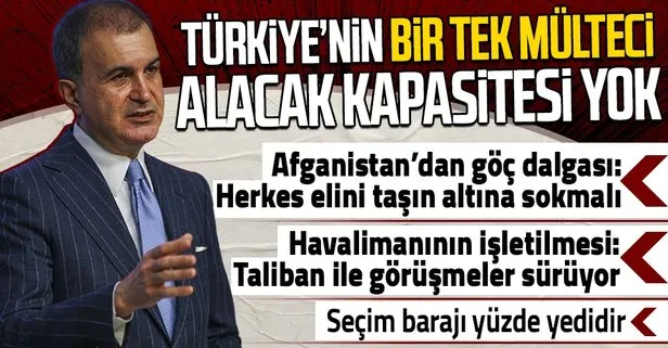 AK Parti Sözcüsü Ömer Çelik’ten MYK sonrası önemli açıklamalar