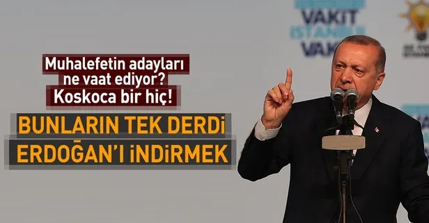 Cumhurbaşkanı Erdoğan Tekirdağda konuştu