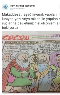 Türk Yahudi Toplumu'ndan Sözcü'ye kınama