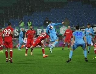 Rizespor Kupa’da avantajı kaptı