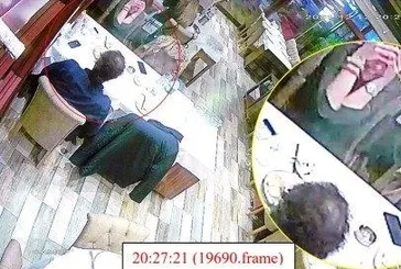 Mucize kurtuluş kamerada: Kafası çevirince ölümün kıyısından döndü