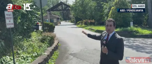 15 Temmuz'un 8. yılında FETÖ'ye 'Turkuvaz' kıskaç! A Haber - SABAH terör inini görüntüledi: Takvim.com.tr Gülen'in Pocono'daki izini sürdü - 6