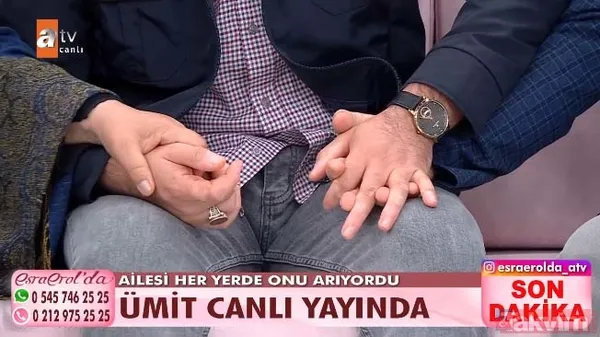 Canlı yayında korku dolu anlar: Baba Erez fenalaştı! Kayıp oğulları Ümit ise Esra Erol'da bulundu - 8