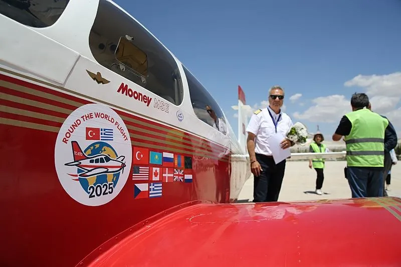 Kaçkar Dağları'nın zirvesine düşen uçağın pilotu 57 yaşındaki emekli elektrik mühendisi ve amatör pilot Mehmet Demirci (AA)