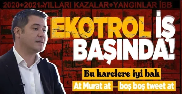 İETT'nin kazalarını görmezden gelen Murat Ongun'un tek bildiği tweet atmak