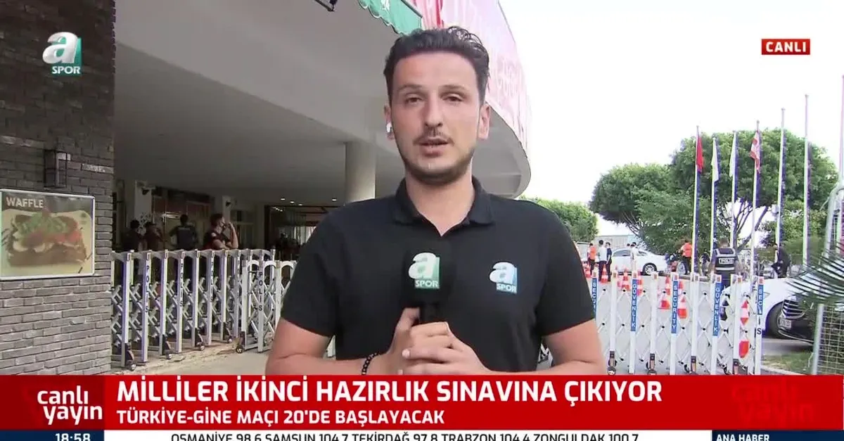 Türkiye – Gine MAÇI CANLI İZLE!