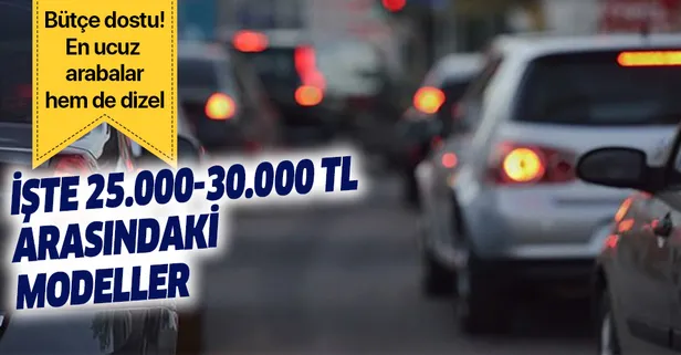 25.000-30.000 TL arasındaki 2.el dizel otomobiller!-1