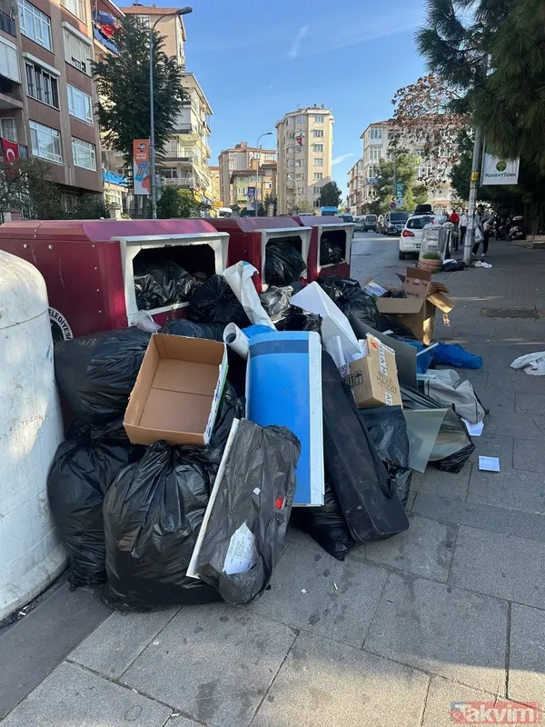 CHP'li belediyelerdeki işçiler greve gitti! İstanbul'da 90 esintileri Kartal'da çöp dağları: "Nefes alamıyoruz, mikrop soluyoruz" - 23