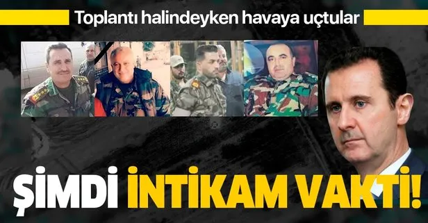 TSK katil Esad'ın generallerini vurdu!