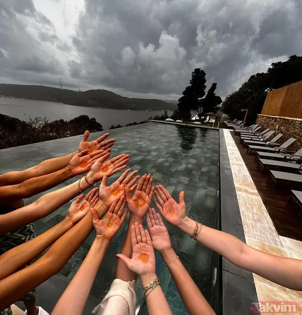 Oğuzhan Koç’un müstakbel eşi Demet Özdemir kına gecesinde gözyaşları içinde kaldı! O anlar çok konuşuldu! Düğüne ‘yağmur’ engeli... - 17