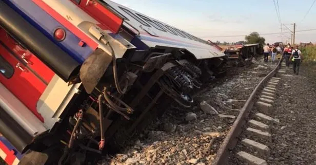 Tekirdağ’daki tren kazasında flaş gözaltılar