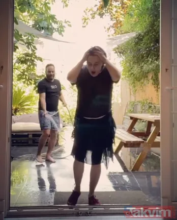 Esra Dermancıoğlu'nun sürpriz sonlu dans videosu kahkahaya boğdu! Esra Dermancıoğlu kaç yaşında?