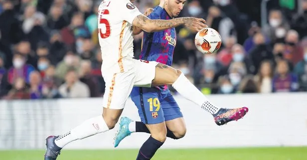 Avrupa ligi gruplarında deplasmanda gol yemeyen Aslan, Barça’ya da geçit vermedi