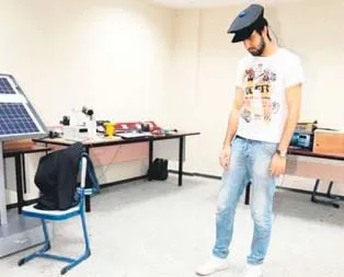 Kafa hareketiyle çalışan sandalye!