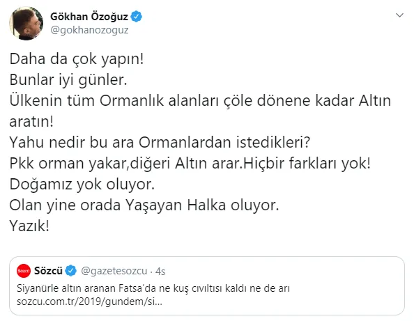 Gökhan Özoğuz hainlikte sınır tanımadı! Devletle PKK'yı bir tuttu: Hiçbir farkları yok-1