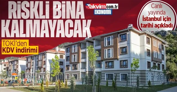 TOKİ Başkanı Ömer Bulut açıkladı: Sosyal konutta KDV indirimi!