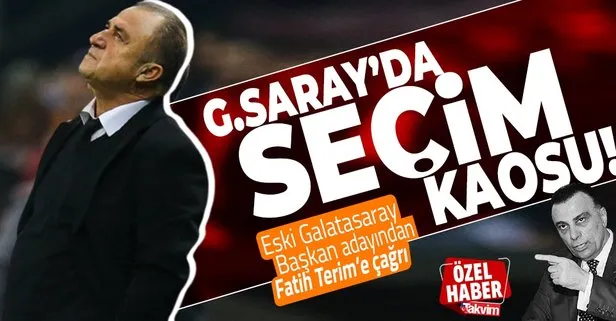 G.Saray'da seçim kaosu! Eski Başkan adayı Terim'e çağrı yaptı