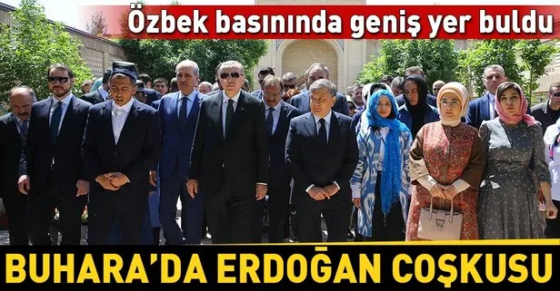 Cumhurbaşkanı Recep Tayyip Erdoğan Buhara’da