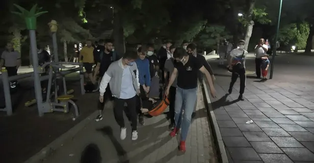 Bursa’da yan baktın kavgasında kan aktı