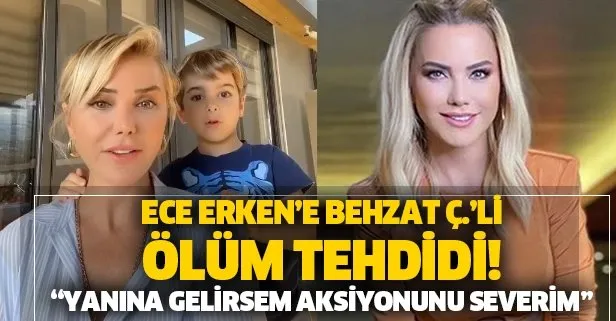 Ece Erken’e sapığından Behzat Ç.’li ölüm tehdidi: Behzat Ç. rol yapar, Erdal Ç. gerçekleri...