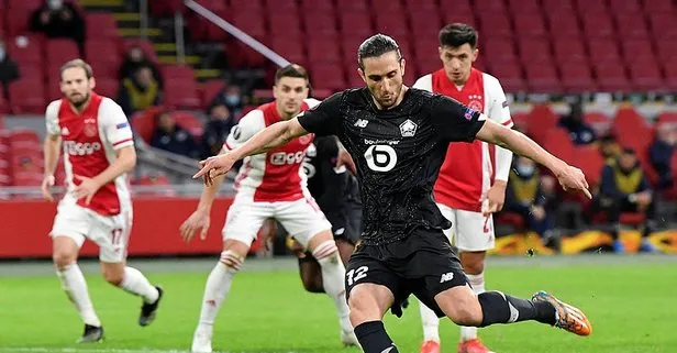Yusuf Yazıcı gol atsa da, Lille Ajax'ı geçemedi