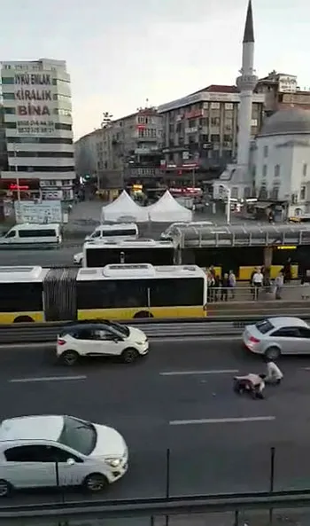 Şirinevler E-5 karayolunda intihar girişimi-2