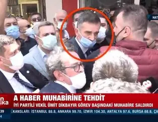 İYİ Partili Dikbayır’dan A Haber muhabirine tehdit!