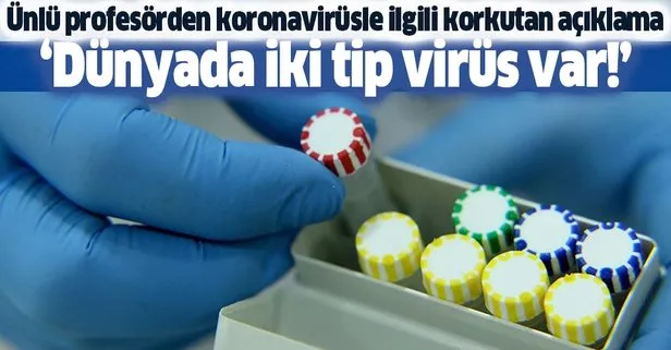 Mehmet Öz’den koronavirüsle ilgili korkutan açıklama: Dünyada iki virüs var