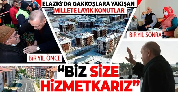 Elazığ depreminin birinci yıl dönümünde Başkan Erdoğan’dan dikkat çeken paylaşım: Biz size hizmetkarız