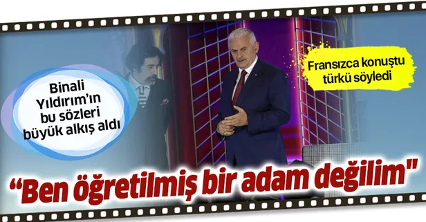 Binali Yıldırım'ın bu sözleri olay oldu! "Ben, öğretilmiş bir adam değilim"