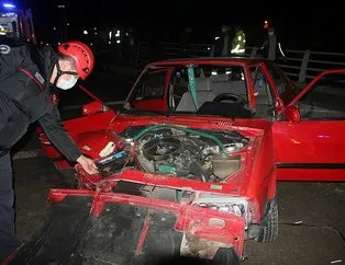 Aksiyon filmlerini aratmayan kaza: 1’i ağır 3 yaralı