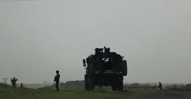 Askeri konvoya roketatarlı hain saldırı