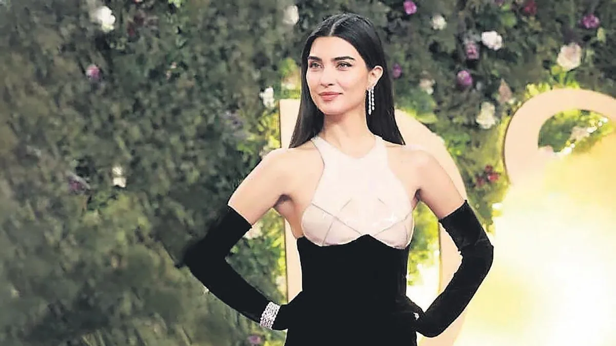 Tuba Büyüküstün, Joy Awards'da İngilizce ve Arapça konuşarak herkesi büyüledi!
