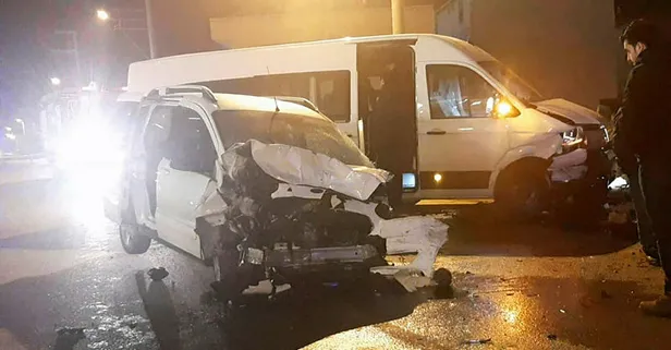 Kocaeli'de feci kaza: 2'si ağır 11 yaralı