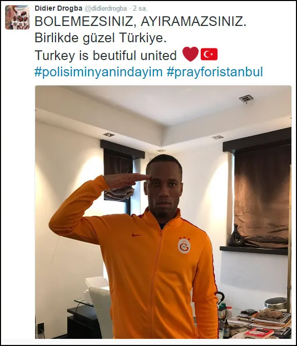 Drogba'dan şehitlerimiz için anlamlı paylaşım!-1