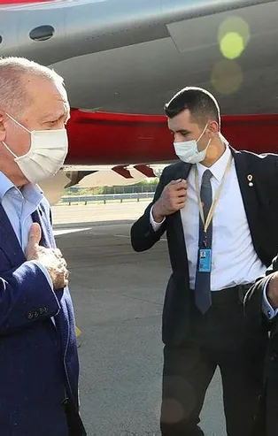 Başkan Recep Tayyip Erdoğan ABD'de!