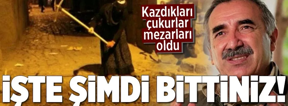 PKK’lı kalleşler kazdığı çukurlara gömüldü