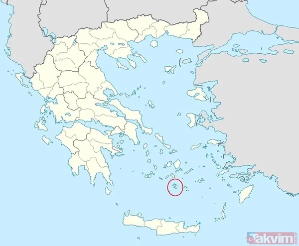 Santorini Adası haritası ve konumu: Santorini Adası nerede, Türkiye'ye yakın mı? - 2