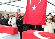 Hakkarinin Derecik ilçesinde PKKlı teröristlerin şehit ettiği işçiler son yolculuklarına uğurlandı