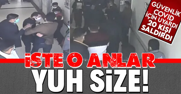 Şanlıurfa'da 'yuh' dedirten görüntüler! Koronavirüs uyarısı yaptı! 20 kişi saldırdı! İşte o anlar