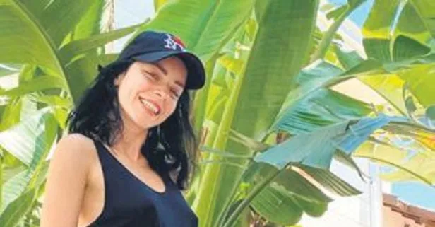 Merve Boluğur'dan tatil pozu