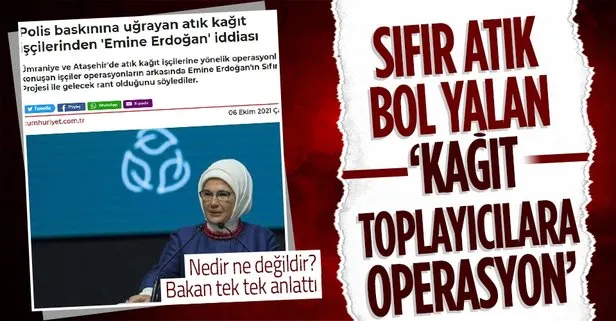 Atık toplama merkezlerine operasyon! Çevre ve Şehircilik Bakanı Murat Kurum iddiaları yalanladı: Belediyeden ruhsat almamış tesislere yönelik