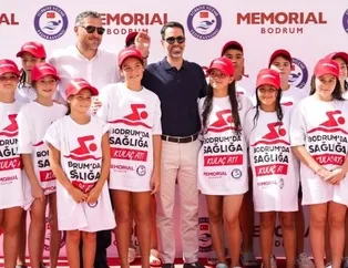 Bodrum’da sağlığa kulaç atıldı