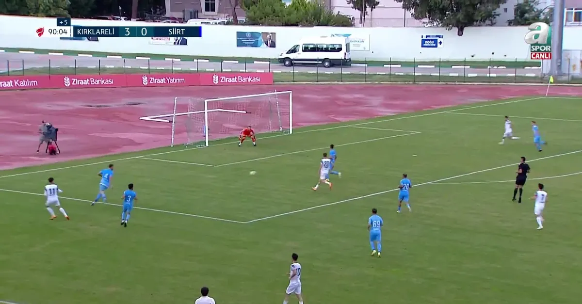 GOL | Kırklarelispor 4-0 Siirt İl Özel İdaresi Spor