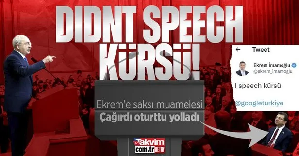 Kemal Kılıçdaroğlu’ndan Ekrem İmamoğlu’na ’saksı’ muamelesi! Kürsüye çağırmadı İmamoğlu’nun o tweeti havada kaldı