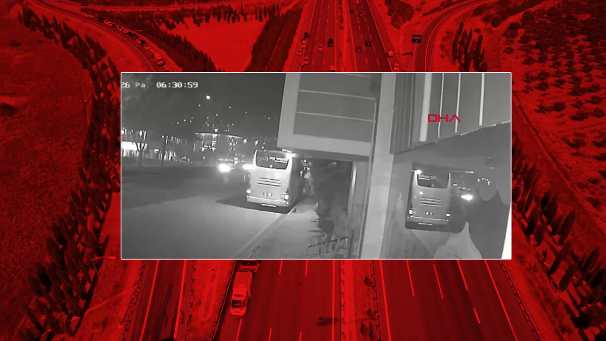 Manisa'da 11 kişinin öldüğü otobüs kazasında son anlar kamerada! Yolcu aldığı görüntüler ortaya çıktı