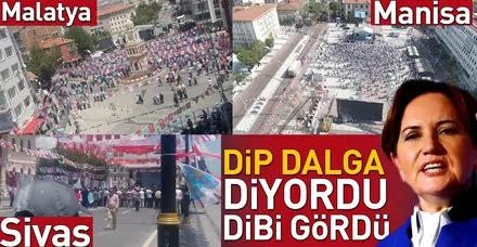 Meral Akşener Sivas'ta da rezil oldu