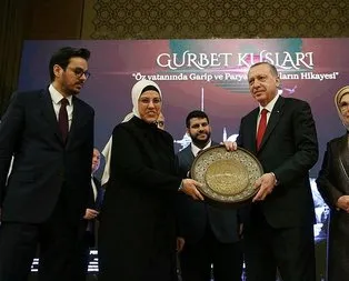 Erdoğan, Gurbet Kuşları belgeselinin galasına katıldı