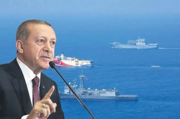 Doğu Akdeniz'de kirli ittifakın korkusu Başkan Erdoğan