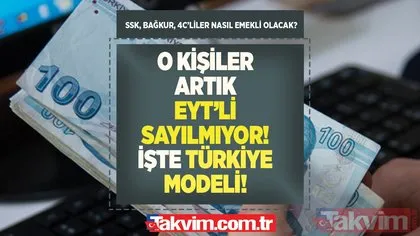 1995-1999-2008 sigorta girişli SSK, Bağkur, 4C’lilere EYT Türkiye modeli: 45-46-47 yaşında emekli maaşınız cepte! Bu kişiler artık EYT’li sayılmıyor! 7.200, 3.600, 9000 prim hesabıyla 1 gün içinde...